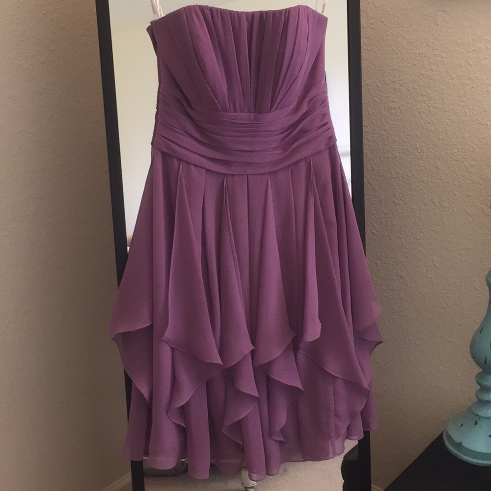 David's Bridal - bridesmaid dress - Wisteria sz 2
